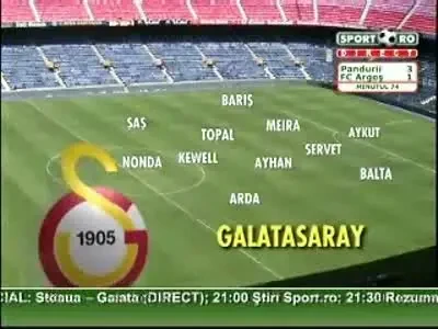 Vezi echipa probabila a celor de la Galatasaray