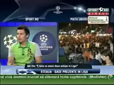 VIDEO: Fanii Stelei au luat cu asalt Piata Universitatii!