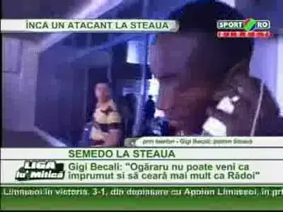 Becali: Semedo nu o sa fie Surdu 2! TU CE CREZI?