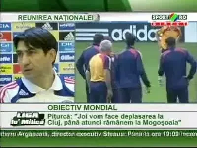 Piturca: Vreau 6 puncte din meciurile cu Lituania si Feroe!