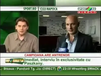 Paszkany: Trombetta aduce eventul la Cluj