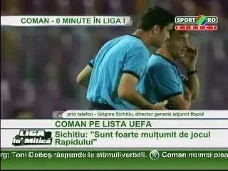 Sichitiu: Peseiro l-a vrut pe Coman pe lista UEFA!
