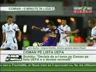 Sichitiu: I-am dat lui Buga posibilitatea sa se duca undeva sa joace