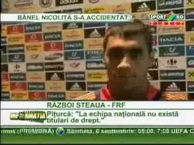 Nicolita: "Imi pare rau ca nu pot juca. Eram pe val"