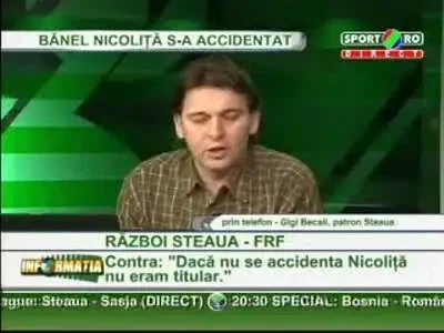 "Nu vreau razboi cu Piturca"