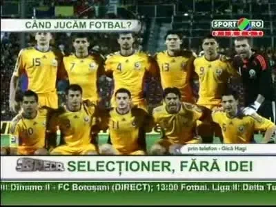 Vom suferi mult cu echipa nationala pe viitor!
