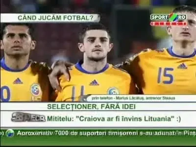 Banel s-a accidentat la nationala.Steaua nu are nimic cu Piturca