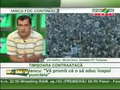 Iancu: Nu schimb nici culorile nici denumirea clubului! TU CE CREZI?