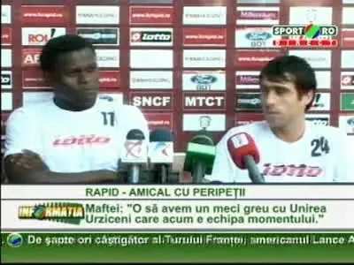 Maftei: "Putem castiga Cupa UEFA"