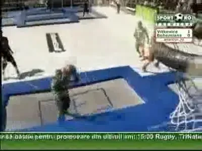 Slamball a inceput la Sport.ro! Vezi un super montaj din prima zi!