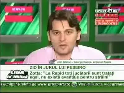 Copos: Nu exista nicio tensiue intre romani si straini la Rapid!