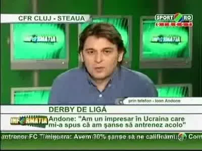 Andone: Trombetta nu a adus nimic nou la CFR!