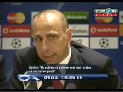 Trombetta: "Ma gandesc doar la locul 3 in aceasta Grupa"