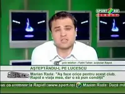 Taher: Copos tine legatura cu Lucescu!
