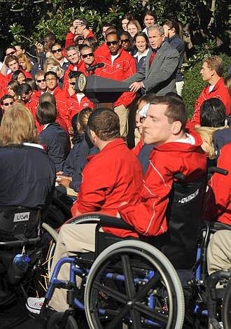 Bush, intimidat de mama lui Phelps!_8