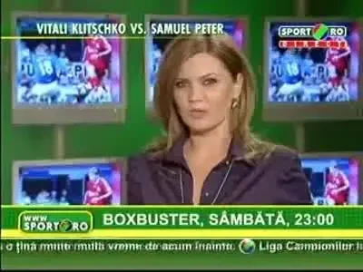 Obreja: Vor iesi scantei intre Klitschko si Peter