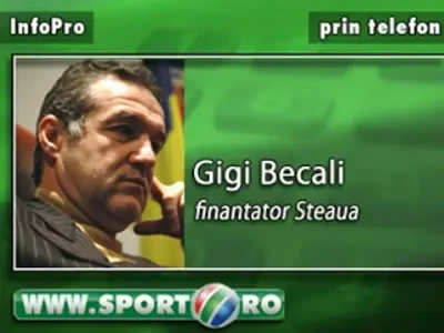 Becali: In 4,5 ani o sa castig sute de milioane de euro din fotbal!
