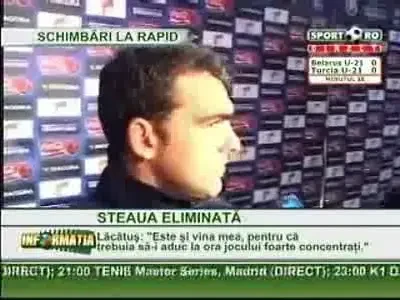 Plesan: Imi e rusine de infrangerea cu Sportul, iesim din grupele UCL!