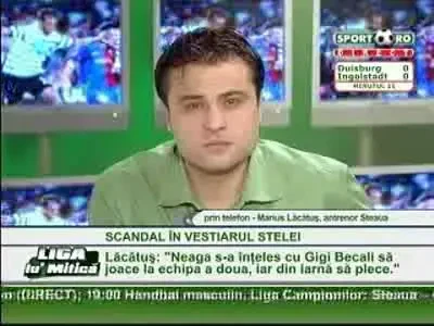 Lacatus:"Nu se pune problema readucerii lui Pepe Moreno!