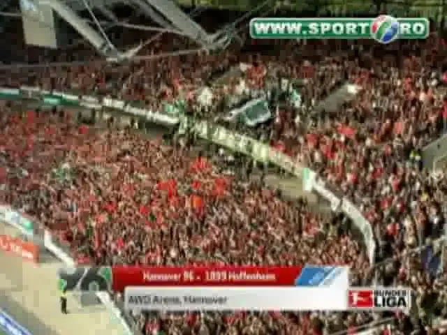 Hannover 2 - 5 Hoffenheim: Vezi rezumat