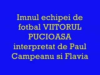 Vezi cum incurajeaza fanii echipa Viitorul Pucioasa!