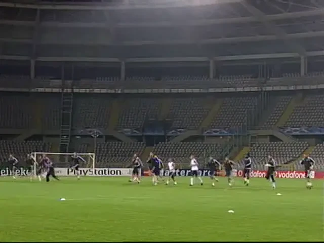 Vezi cum s-a antrenat Realul pe Delle Alpi!