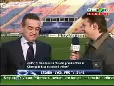 Senzatie! Gigi Becali, udat de stropitorile din Ghencea!