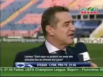 FOARTE TARE: Vezi de ce Becali e sigur ca Steaua bate Lyon:)