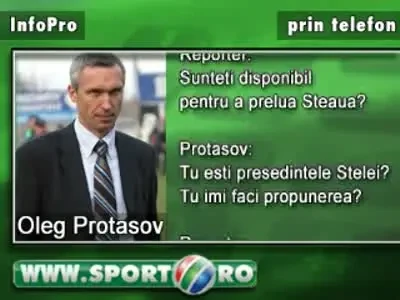 Protasov: As astepta un telefon de la Steaua!
