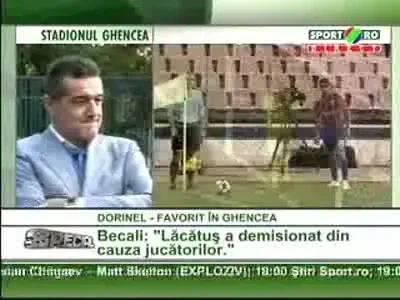 VEZI cum si-au luat ramas bun Lacatus si Gigi Becali!