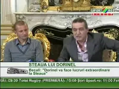 Becali:"O sa premiez adversarii la sediul DNA"