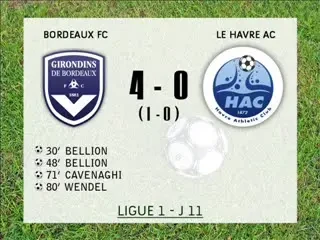 Bordeaux 4-0 Le Havre