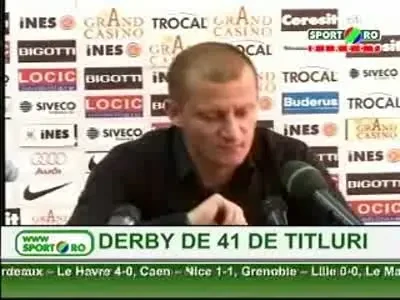 Sper sa fiu pe banca la meciul cu Dinamo, Radoi nu stiu daca joaca!