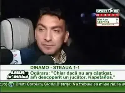 Ilie Dumitrescu: "Dinamo pana acum nu a castigat niciun meci important"