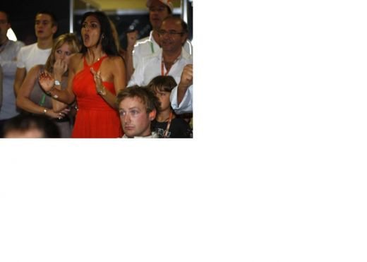 Hamilton este noul rege al Formulei 1! Vezi cum l-a incurajat Nicole!_10