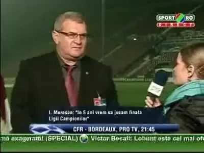 Muresan: In 5 ani putem castiga Liga Campionilor!
