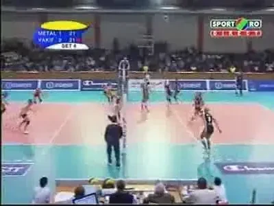 Metal Galati, invinsa in a doua partida din Liga Campionilor la volei!