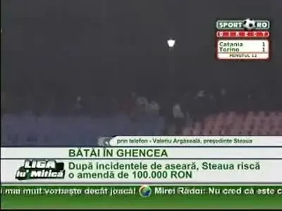 Argaseala:"Ne luam gandul de la titlu daca nu ne revenim!"