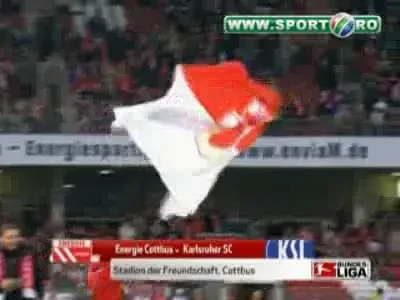 Energie Cottbus 1-0 Karlsruhe / Vezi rezumat