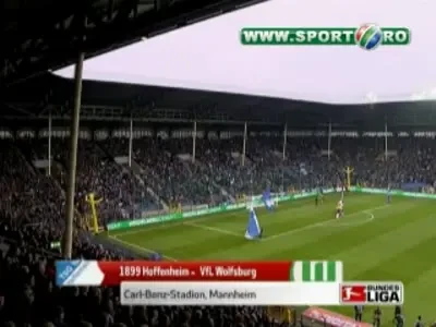 Hoffenheim 3- 2 Wolfsburg / Vezi rezumat