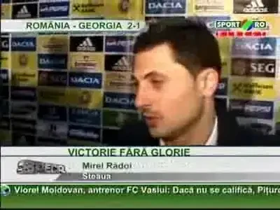 Radoi: Ma asteptam sa fiu injurat in Stefan cel Mare