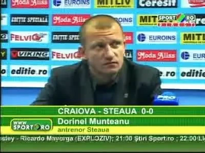 Dorinel Munteanu: "Steaua e blocata!"