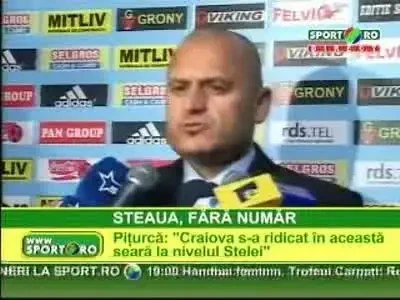 "Arbitrii si-au batut joc de meci. Nu pot sa cred ca Steaua e atat de jos"