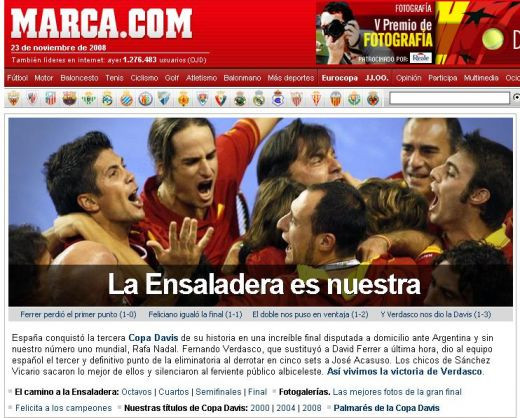 Spania a castigat Cupa DAVIS pentru a 3-a oara!_3