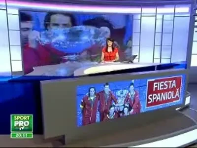 Spaniolii au sarbatorit castigarea Cupei Davis la fel ca dupa Euro 2008!