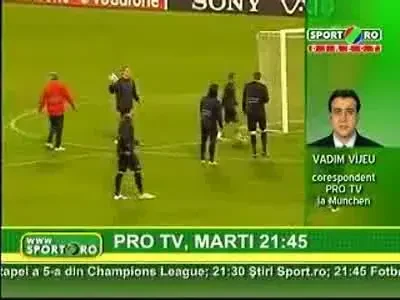 Dorinel s-a bagat la joc. Vezi imagini de la antrenamentul Stelei