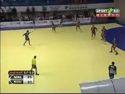 Prima infrangere: Muntenegru 35-33 Romania