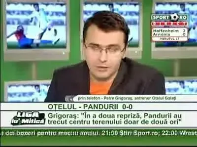 Grigoras: Am rezultate bune, dar Dan Petrescu este antrenorul anului!