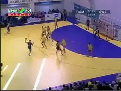 Batuti de Brazilia din handbal: Romania - Suedia 29-36!