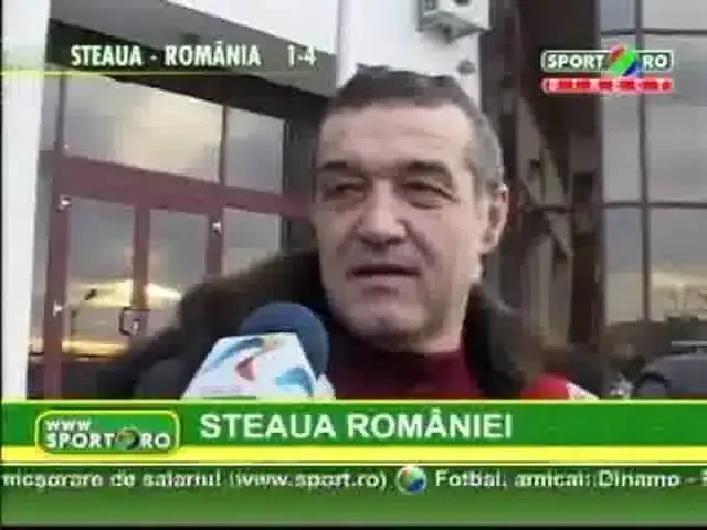 Becali: Dintre toti tinerii de la Steaua, cel mai mult mi-a placut Dorinel!